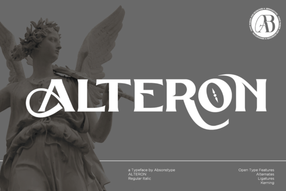 Alteron: A Premium Serif Font for Elegant Branding
