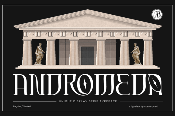 Andromeda: A Display Font for Elegant Branding