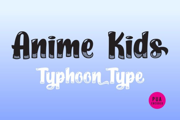 Anime Kids Font for Vibrant Branding