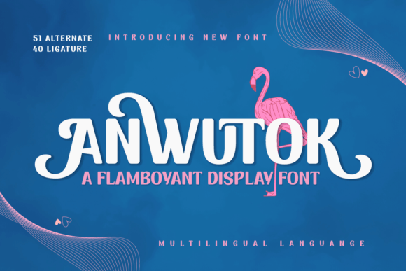 Anwutok Font for Web Design