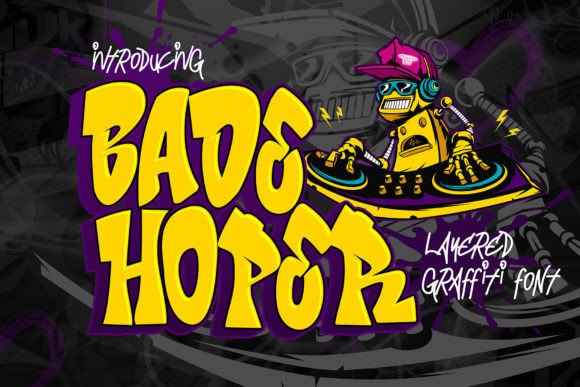 Bade Hoper Font for Bold Design