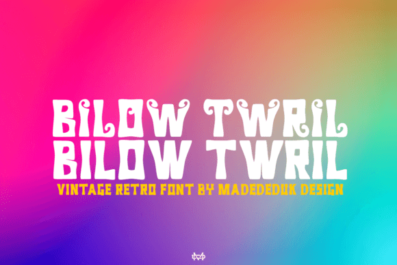 Billow Twril: A Vintage Font for Modern Branding