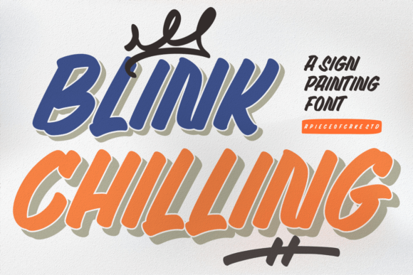Blink Chilling Font