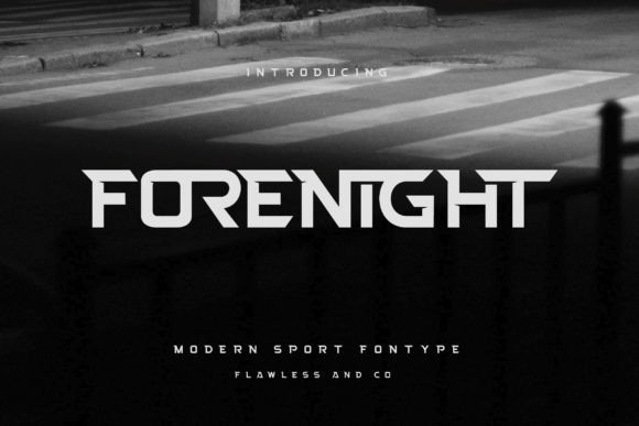 Forenight Font for Bold Web Design