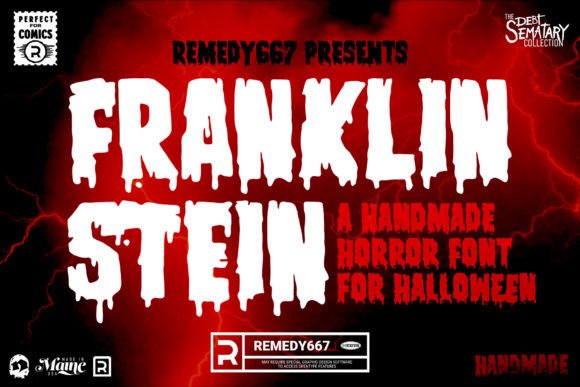 Franklinstein Font: Bold and Electrifying