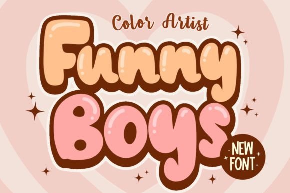 Funny Boys Font for Playful Web Design Projects