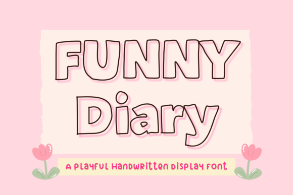 Funny Diary Font for Creative Projects