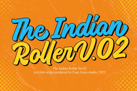 Indian Roller V.02 Font