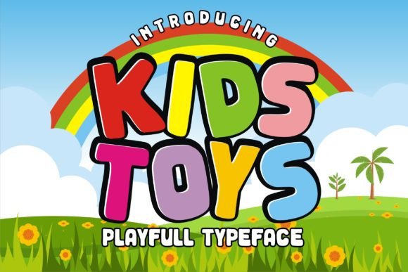 Kids Toys Bold Font for Creative Brands