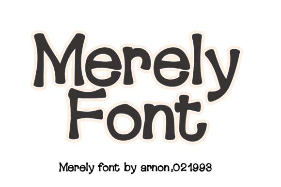Merely Font for Business Branding