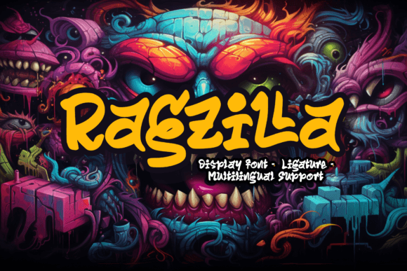 Ragzilla Font for Bold Web Design