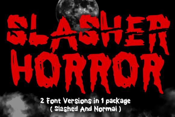 Slasher Horror Font for Bold Campaigns