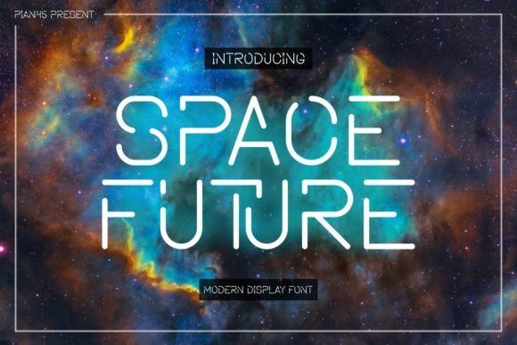 Space Future Font for Bold Branding
