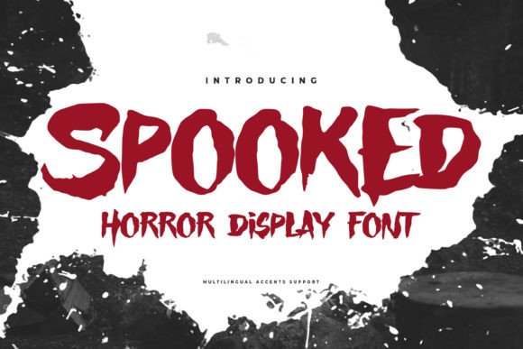 Spooked: A Bold Font for Creative Campaigns