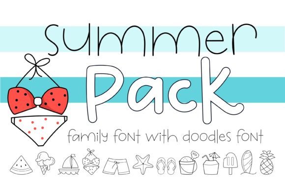 Summer Pack Font for Creative Projects