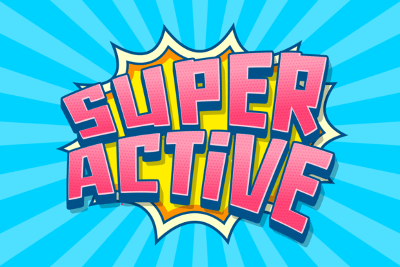 Super Active Font for Bold Branding