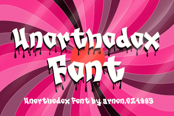 Unorthodox Font for Creative Branding