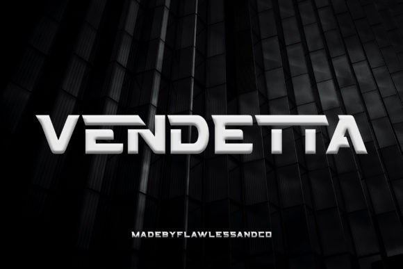 Vendetta Font: Bold & Memorable